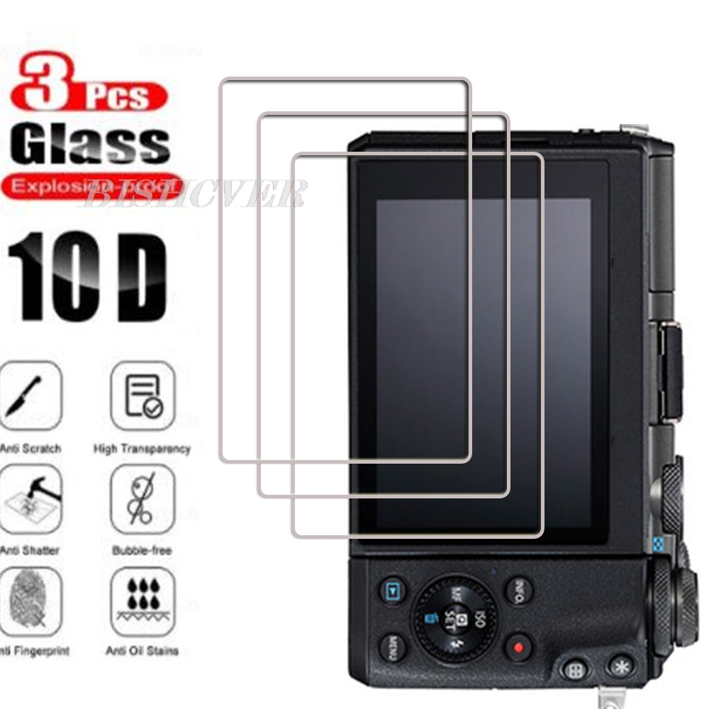 Sony Camera A6400 - 3pcs Tempered Glass For Sony ILME-FX2B