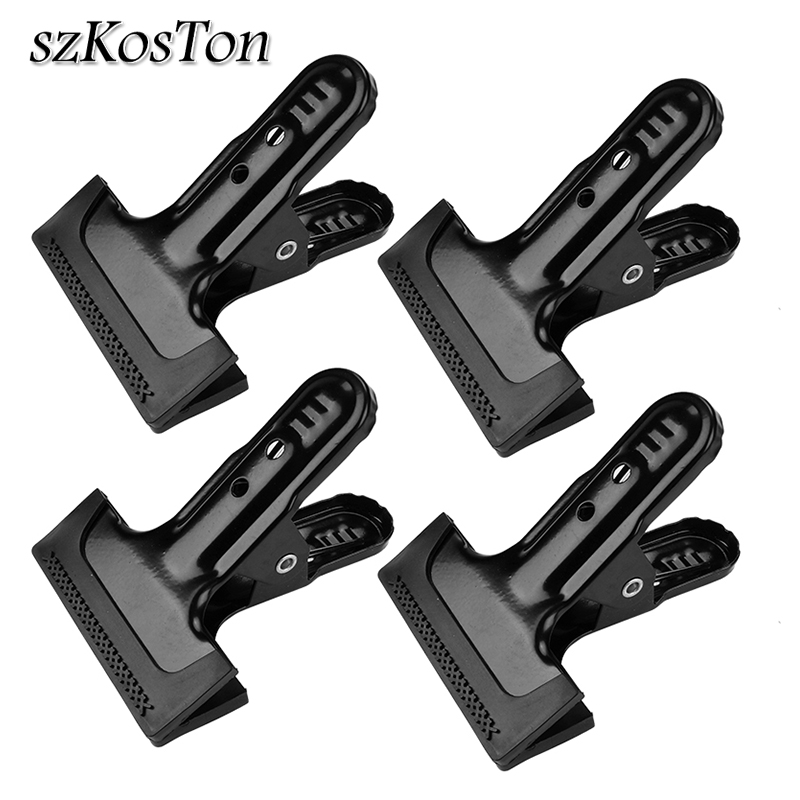 Photography Lighting And Background - 1-12 pcs Metal Clip Background Support