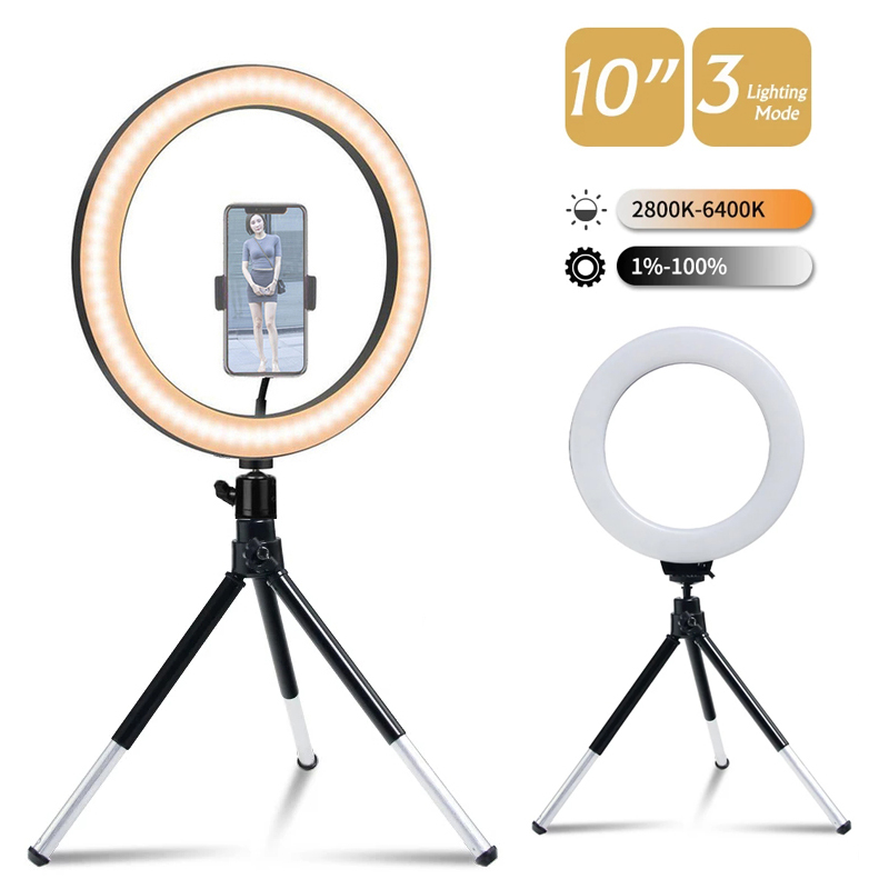 Photography Lighting Styles - LED Ring Light Photography Adjustable Lighting