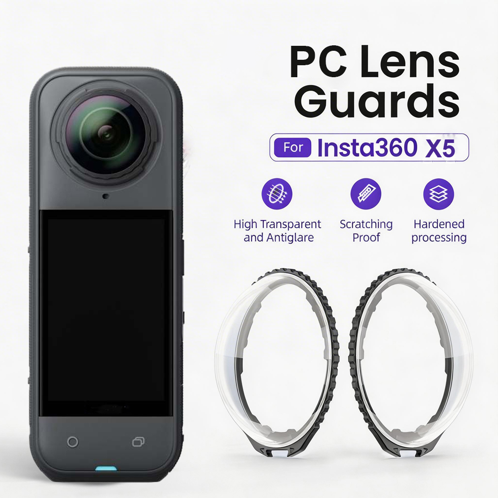 Photography And Videography Lighting - PC Lens Guard for Insta360 X5