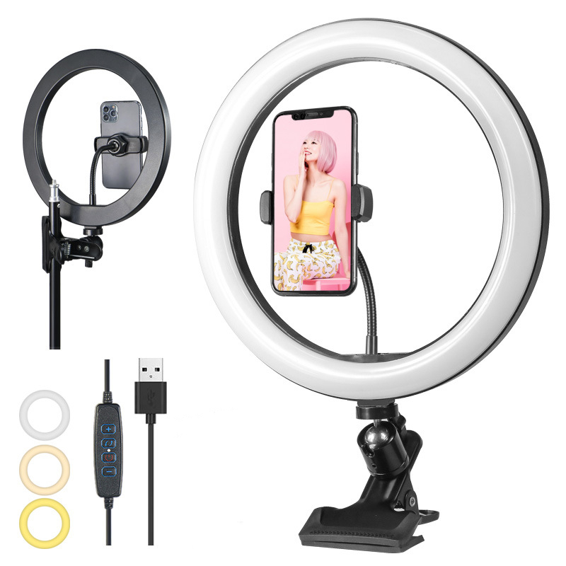 Photography Lighting Led - Dimmable Led Ring Light Profissional 26cm