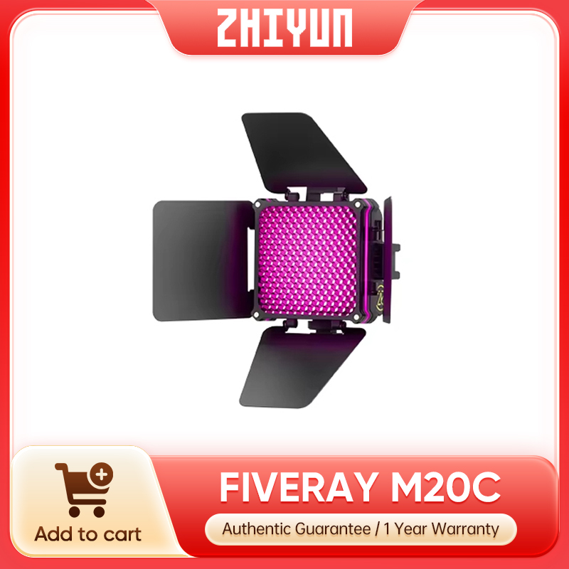 Torjim Rgb Photography Video Lighting - ZHIYUN FIVERAY M20C RGB M20 Bi-color