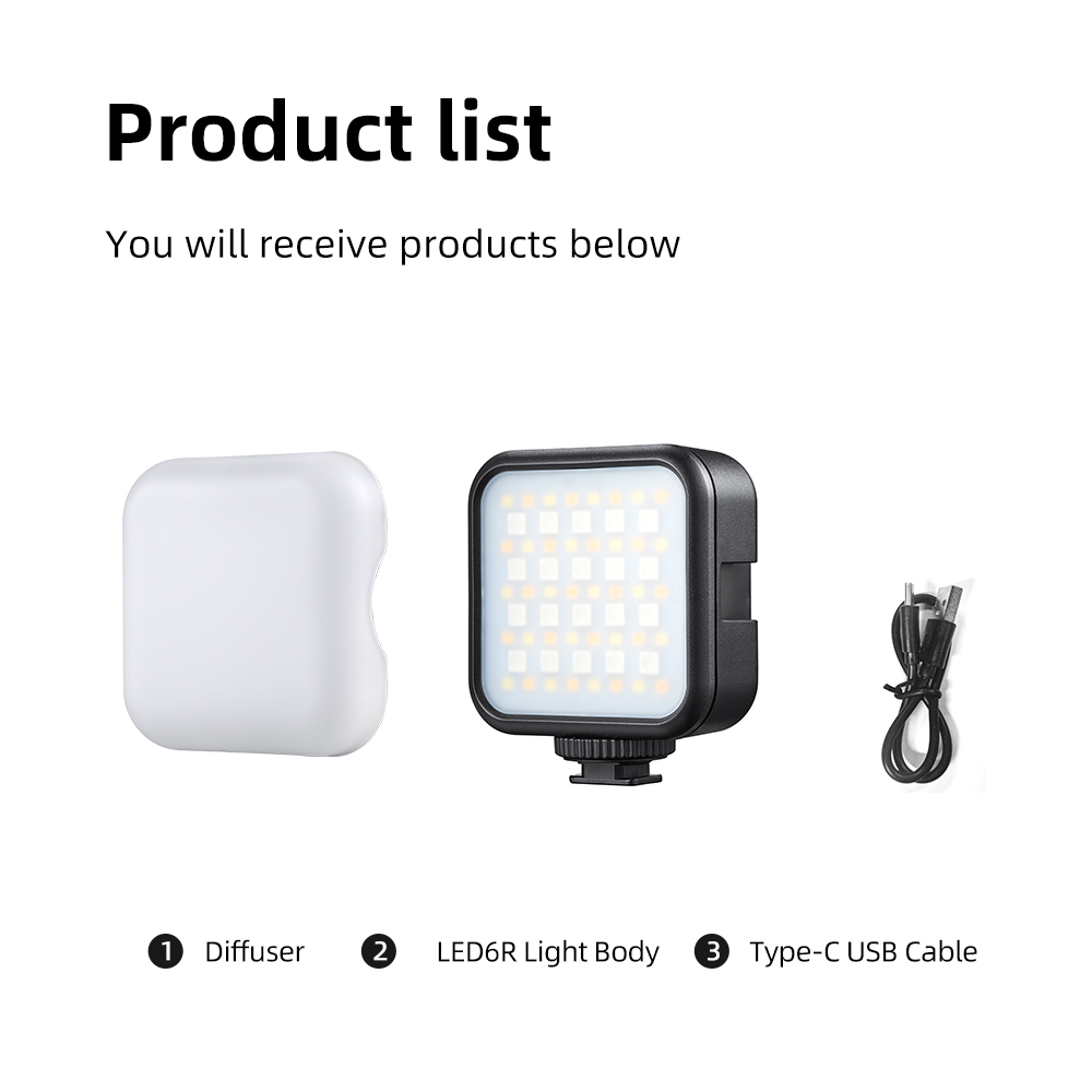 Photography Lighting Styles - GODOX LED6R LED6Bi RGB/Bi-color LITEMONS LED