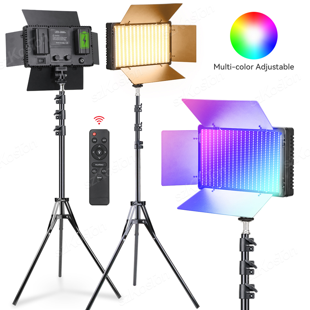 Video Light Panel Led - RGB Photography Video LED Fill Light
