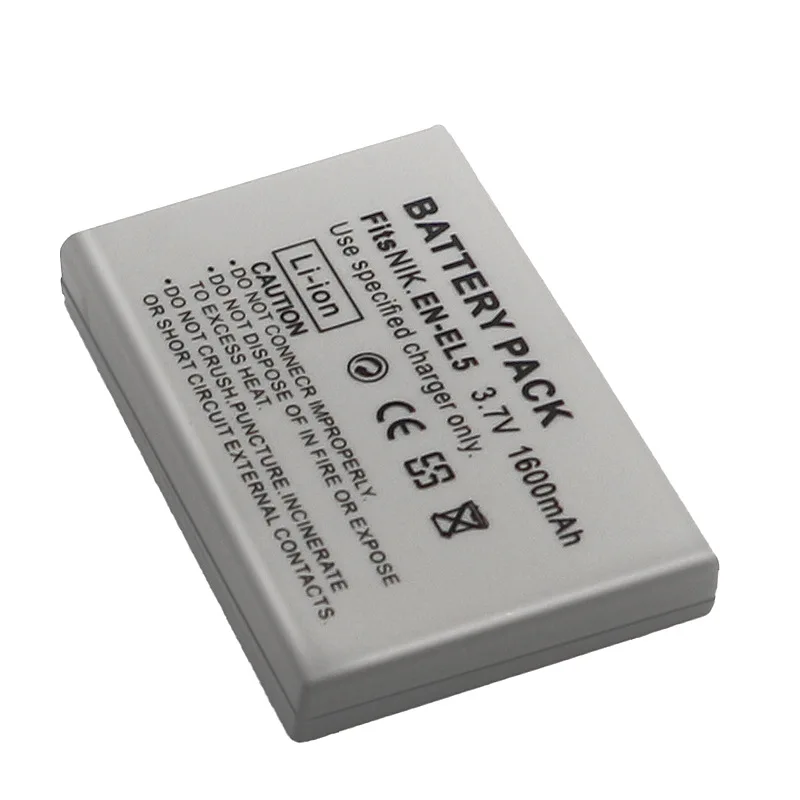 1-4pcs EN-EL5 ENEL5 Battery +L - Nikon Camera D3500 评论和价格