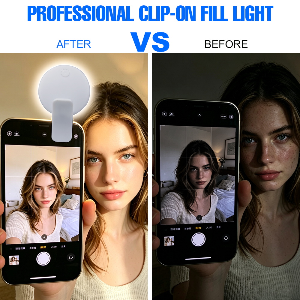 Portable Clip‑on Selfie Fill L - Photography Lighting Led 评论和价格