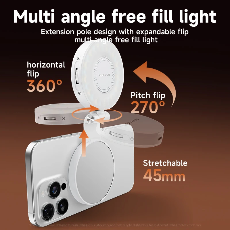 LED Selfie Fill Light for Mags - Photography And Videography Lighting 评论和价格