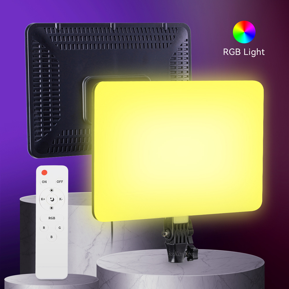 RGB 14'' LED Video Light Remot - Photography Lighting Styles 评论和价格