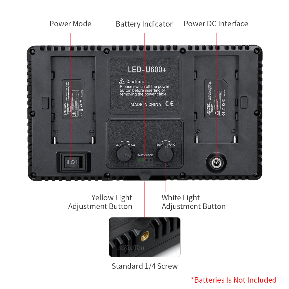 U800 LED Photo Studio Light fo - Photography Lighting Styles 评论和价格