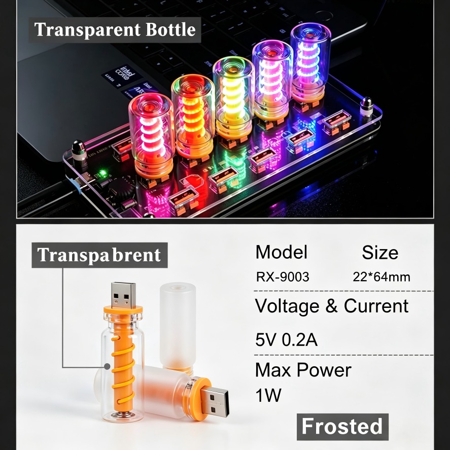 5V USB LED Filament Glass Book - Photography Lighting Book 评论和价格