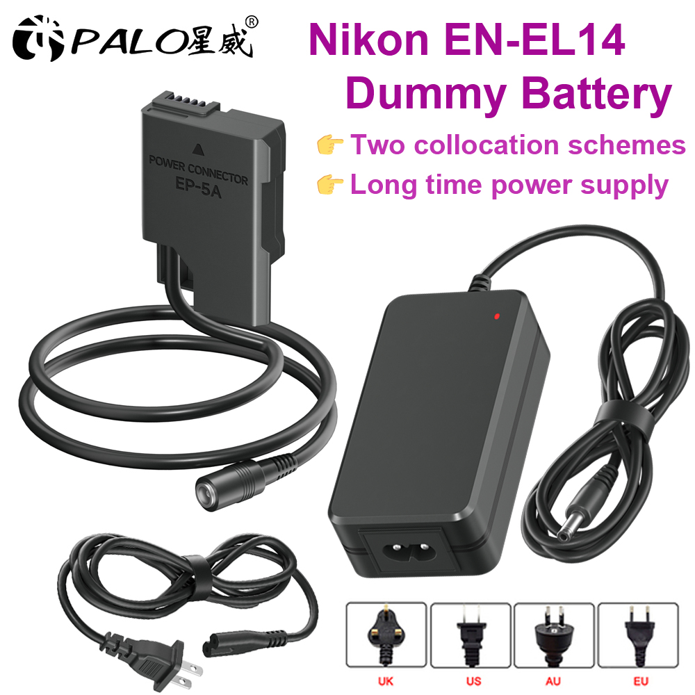 EN-EL14 EL14A EP-5A Dummy Batt - Nikon Camera D3500 评论和价格