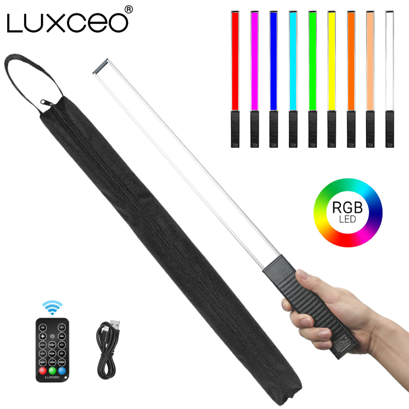 LUXCEO Q508A Handheld RGB Vide - Photography Lighting Wand 评论和价格