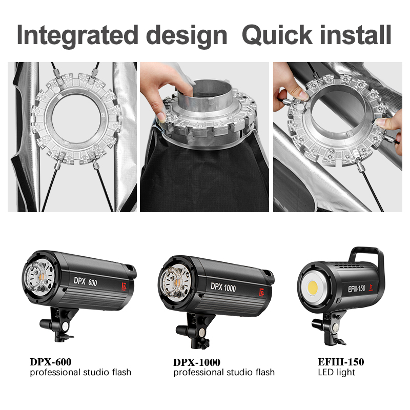 JINBEI KE- 60x90cm Quick Set-u - Photography Studio Lighting Set Up 评论和价格