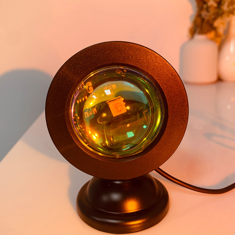 LED Sunset Lamp Projector USB  - Photography Lighting Wall 评论和价格