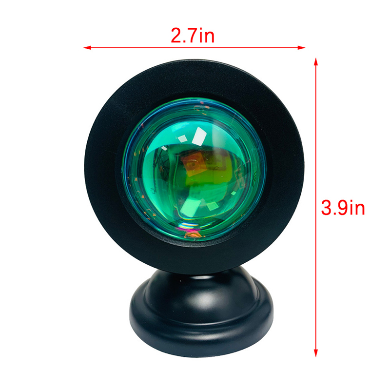 LED Sunset Lamp Projector USB  - Photography Lighting Wall 评论和价格