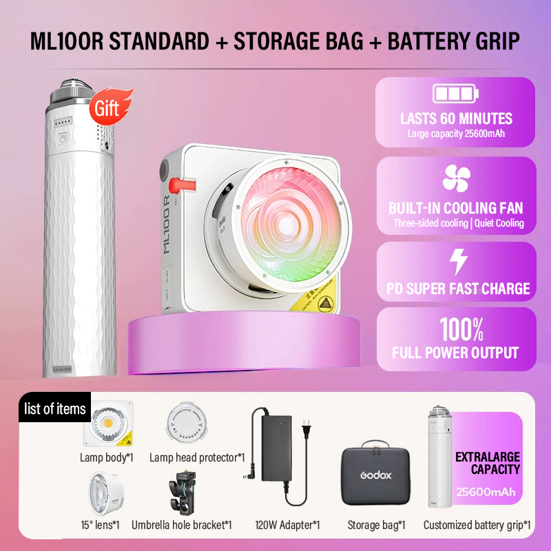 Godox ML100Bi/ML100R Bi-Color  - Photography Lighting Styles 评论和价格
