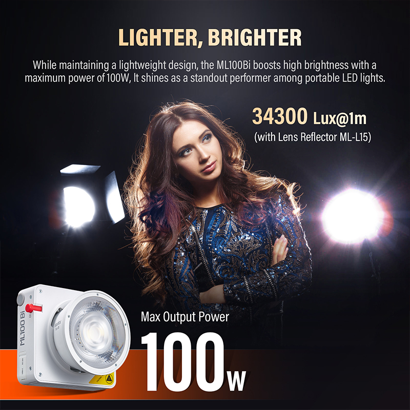 Godox ML100Bi/ML100R Bi-Color  - Photography Lighting Styles 评论和价格