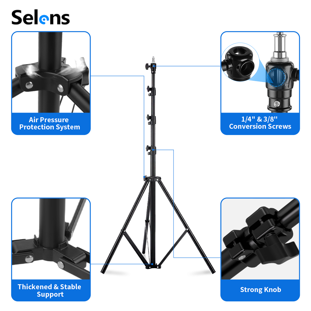 Selens 2.2~3.95m Air-Cushion L - Photography And Videography Lighting 评论和价格