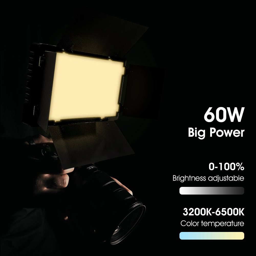 Portable Video Light DS60BI Ph - Photography Lighting Styles 评论和价格