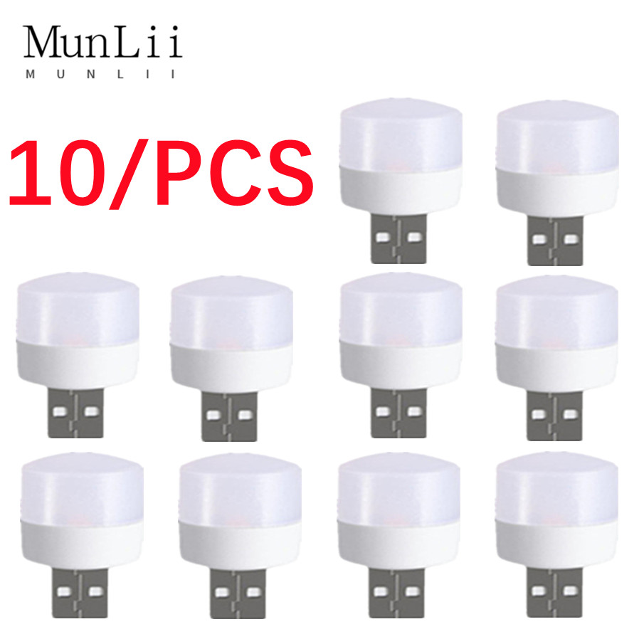 10 pcs RGB USB LED Night Light - Photography Lighting Book 评论和价格
