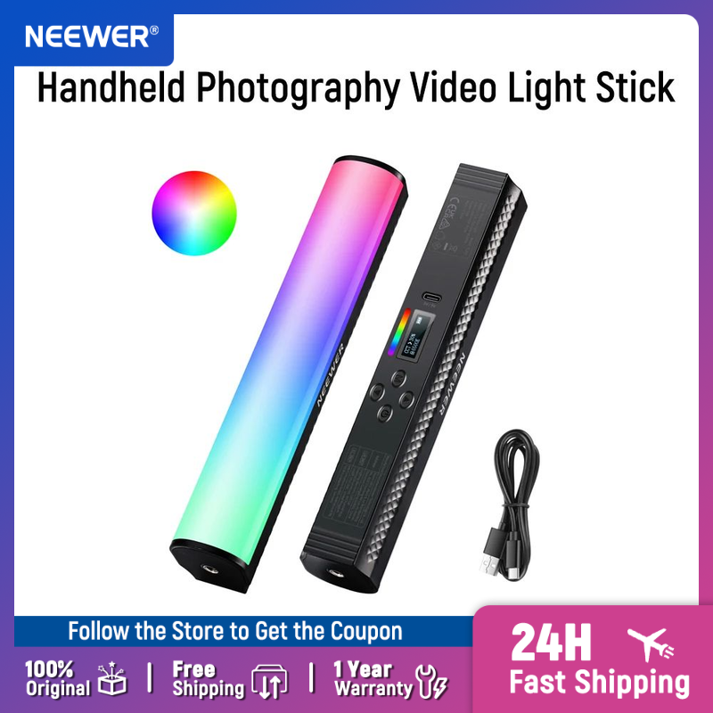 NEEWER RGB Light Wand with APP - Torjim Rgb Photography Video Lighting 评论和价格