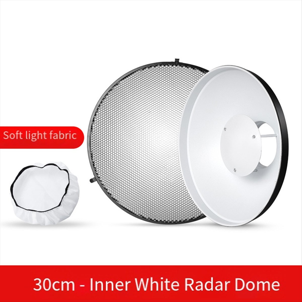 N05R 30cm Beauty Dish Reflecto - Photography Lighting For Portraits 评论和价格