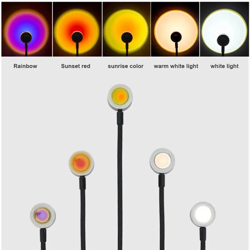 Projection Lamp USB Sunset Rai - Photography Lighting Wall 评论和价格