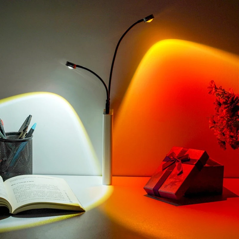 Projection Lamp USB Sunset Rai - Photography Lighting Wall 评论和价格