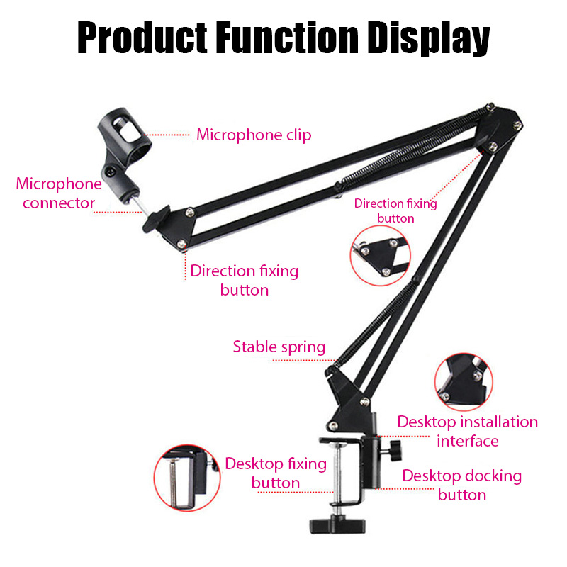 Professional Flexible Desktop  - Boom Arm Stand 评论和价格