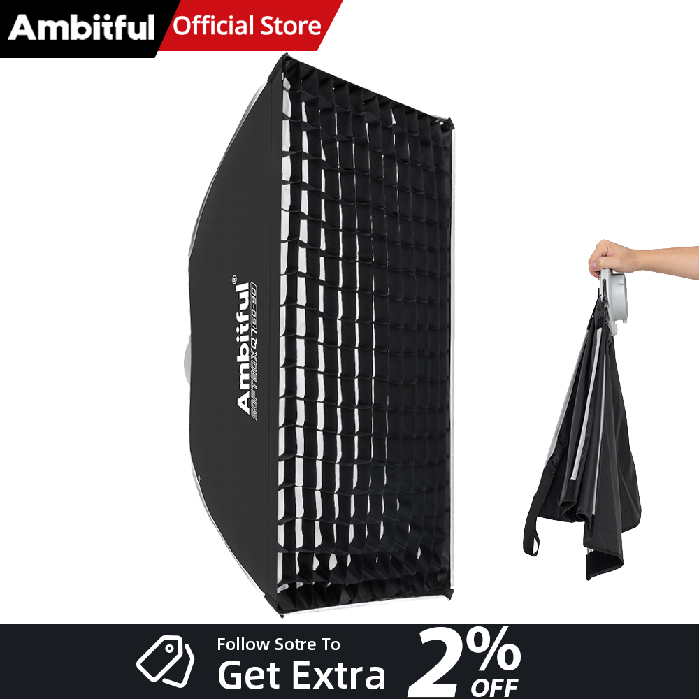 AMBITFUL Q7-II 60*90cm Bowens  - Photography Studio Lighting Set Up 评论和价格