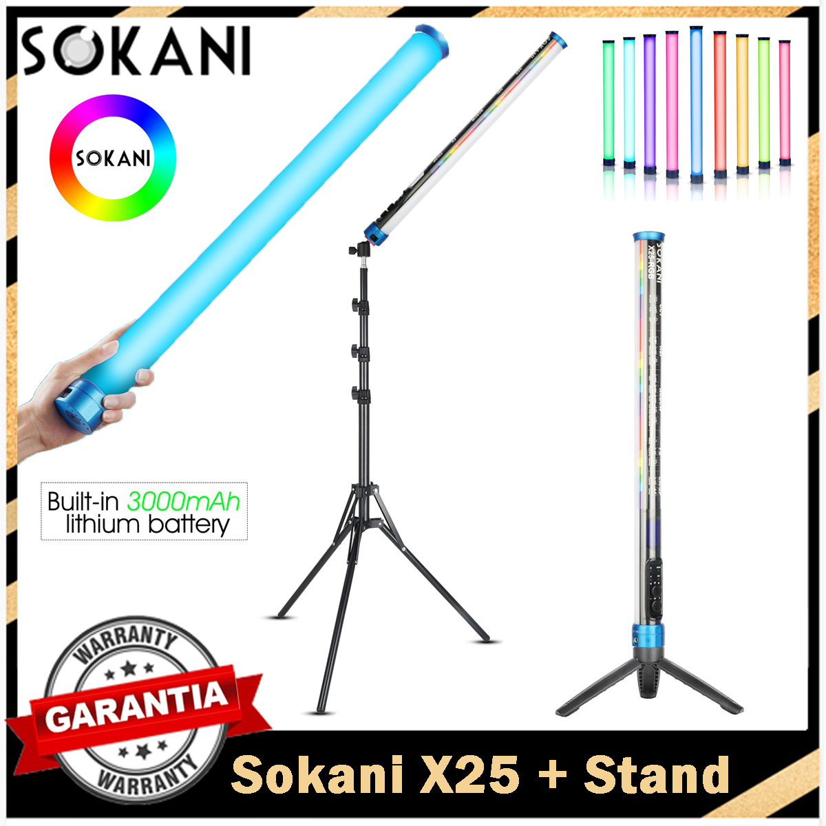 Sokani X25 RGB LED Video Light - Torjim Rgb Photography Video Lighting 评论和价格