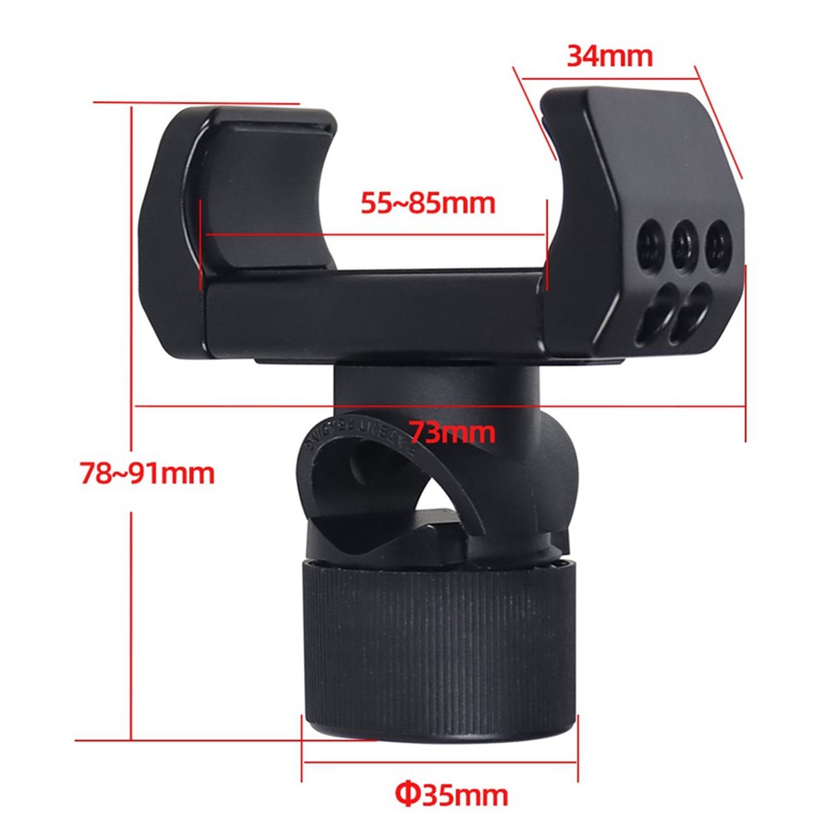 A64I Power Bank Clamp Holder w - Reflector Arm Clamp 评论和价格