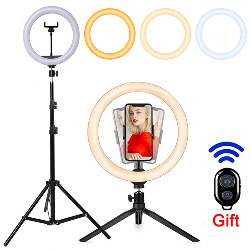 16/26/33cm LED Selfie Ring Lig - Photography And Videography Lighting 评论和价格