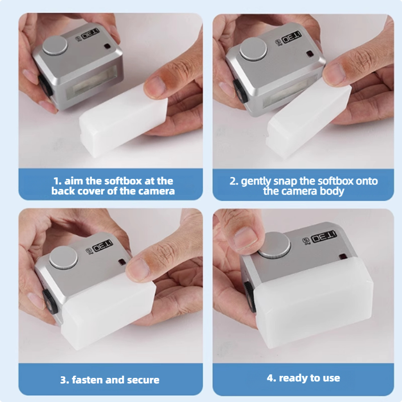 Flash Diffuser Soft Box for Go - Photography Lighting Diffuser 评论和价格