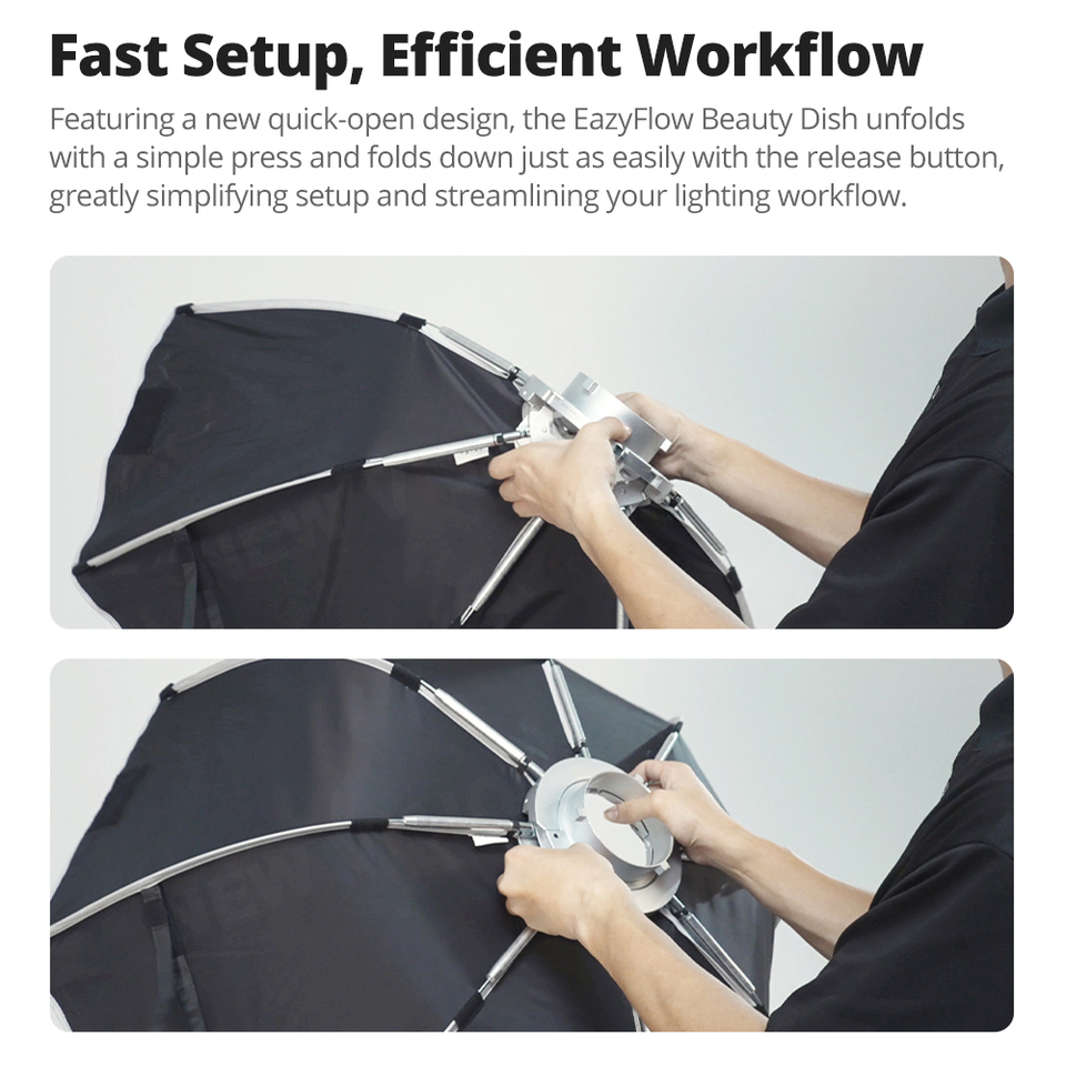 Godox EazyFlow Beauty Dish 65/ - Photography Lighting Beauty Dish 评论和价格