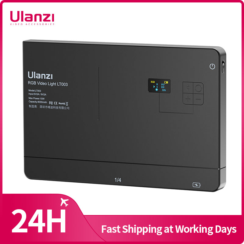 Ulanzi LT003 15W RGB Video Lig - Torjim Rgb Photography Video Lighting 评论和价格