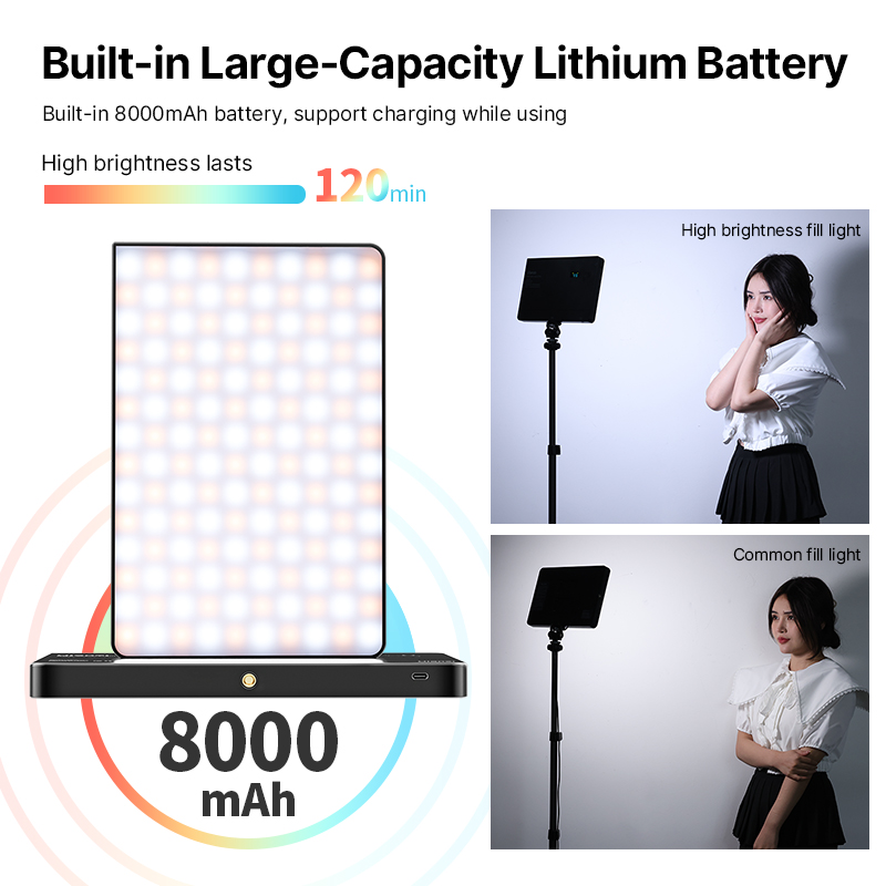 Ulanzi LT003 15W RGB Video Lig - Torjim Rgb Photography Video Lighting 评论和价格
