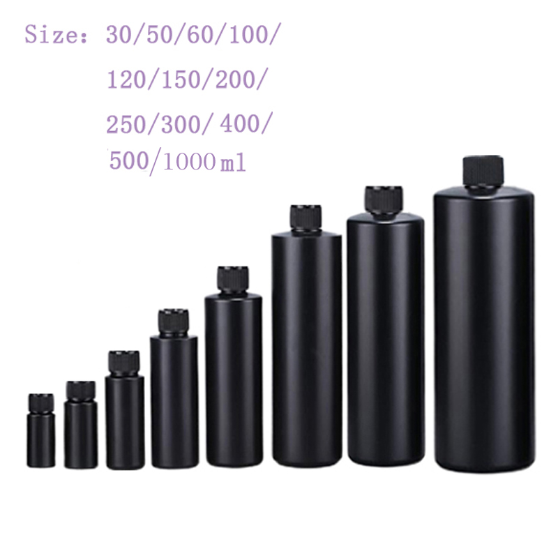 5Pcs 30-1000ml Empty Black HDP - Makeup Photography Lighting 评论和价格