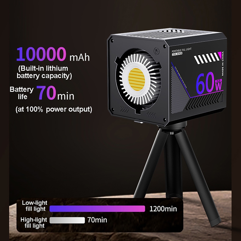60W RGB Video Light Portable L - Photography And Videography Lighting 评论和价格