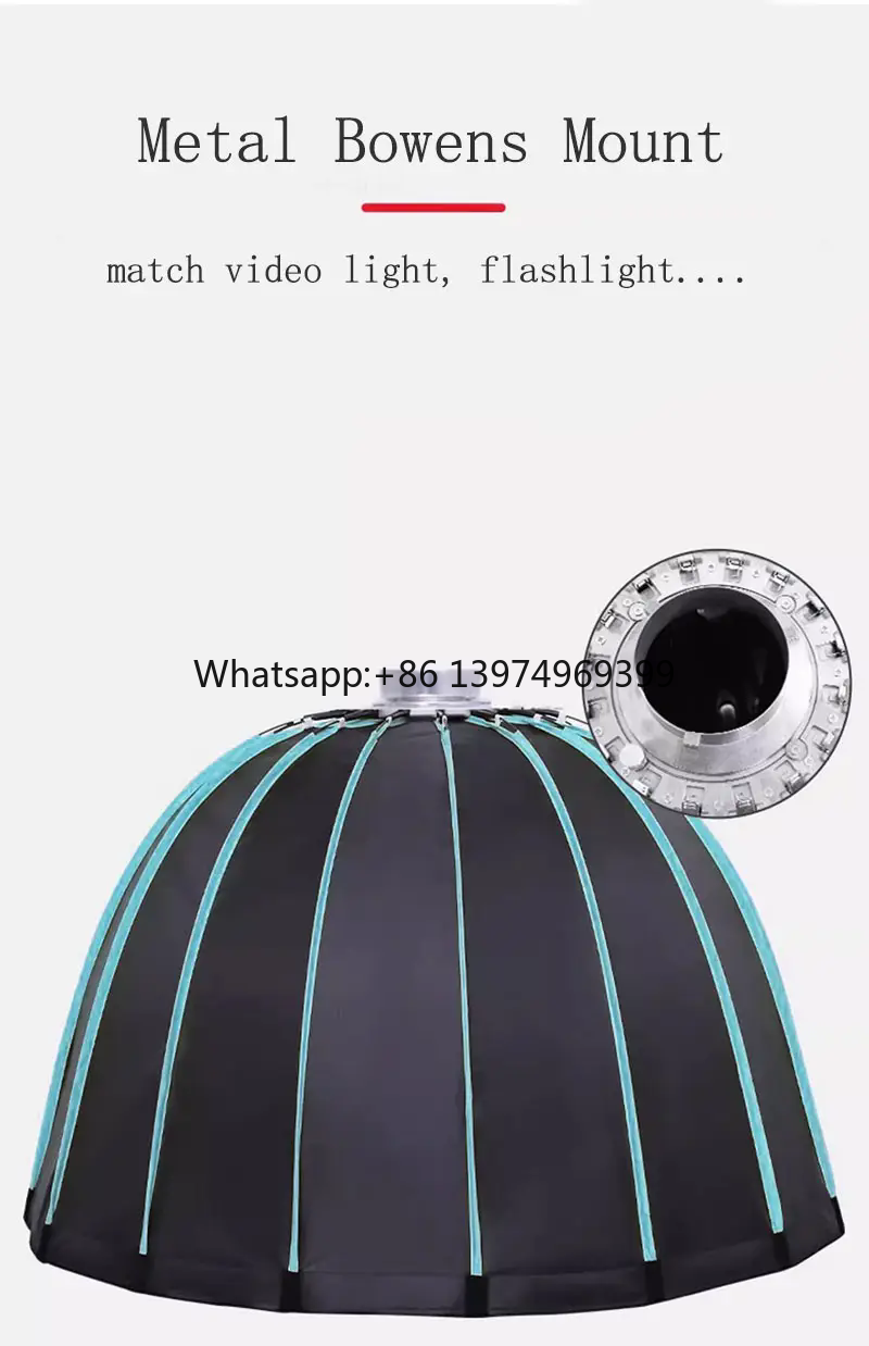 Deep Parabolic Softbox 35in 90 - Photography Studio Lighting Set Up 评论和价格
