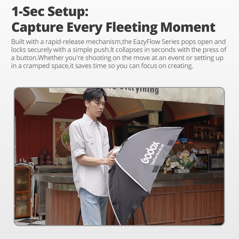 Godox EazyFlow series Foldable - Photography Lighting Diffuser 评论和价格