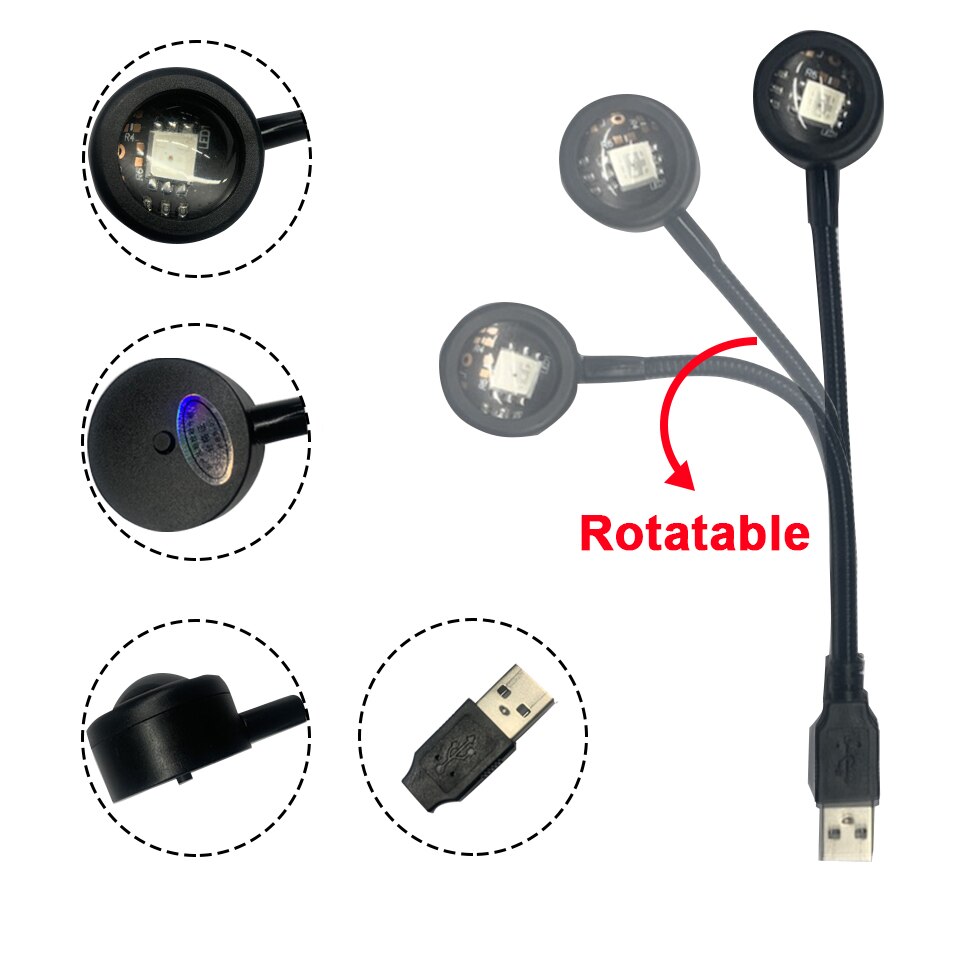 USB LED Sunset Light Mobile Ph - Photography Lighting Wall 评论和价格