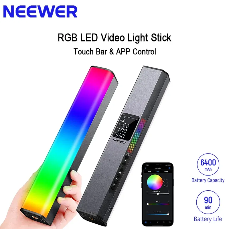 For NEEWER RGB Magnetic Handhe - Photography Lighting Wand 评论和价格