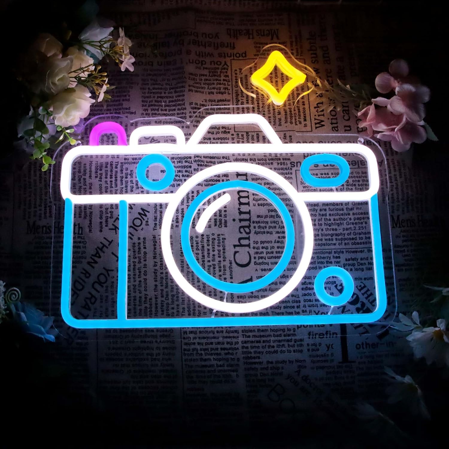 Neon Signs for Wall Decor, Pho - Photography Lighting Wall 评论和价格