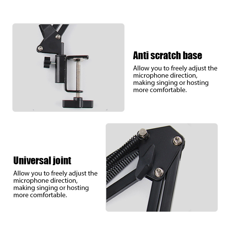 Adjustable Microphone Stand De - Boom Arm Stand 评论和价格