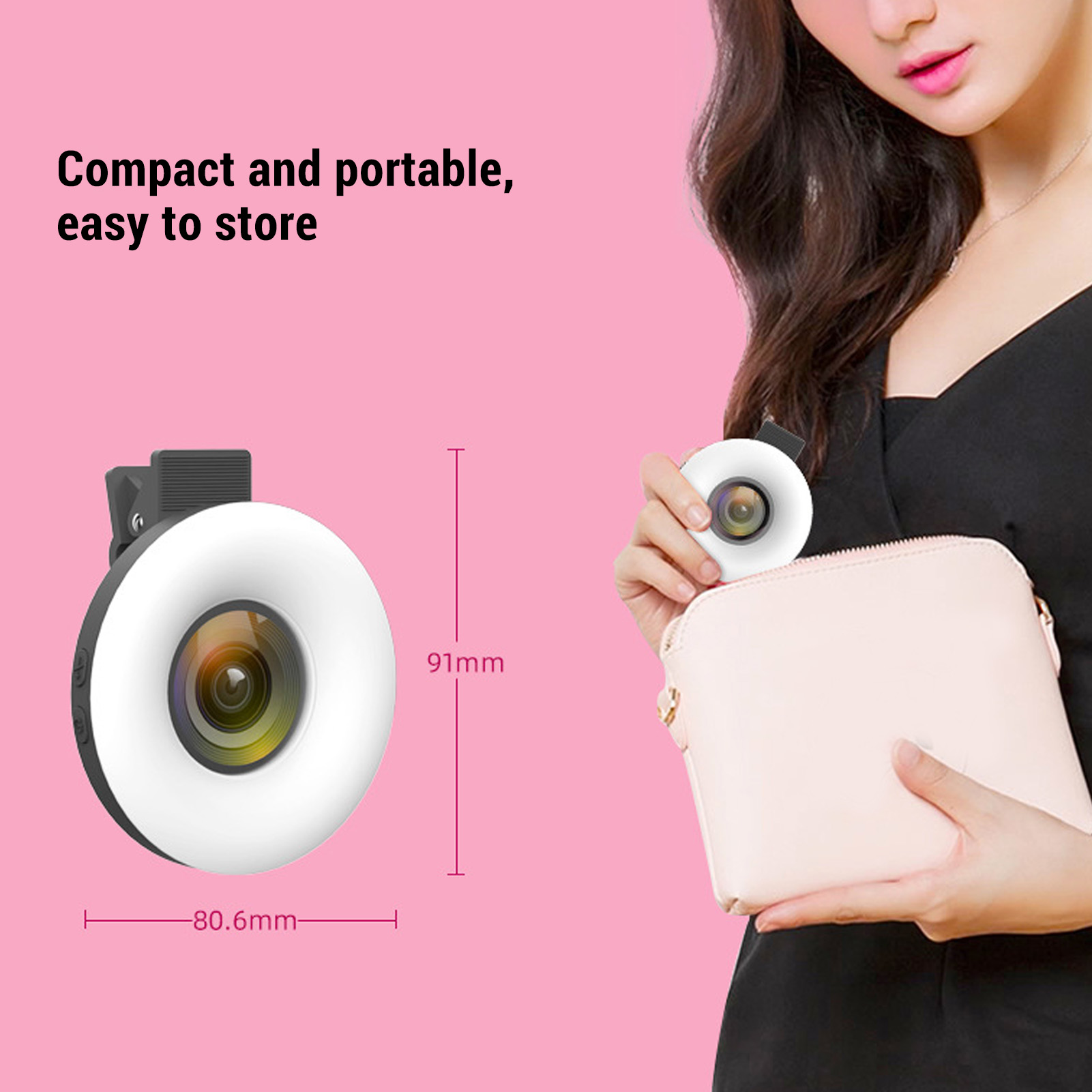 Phone LED  Light 15X Macro Len - Photography Lighting Led 评论和价格
